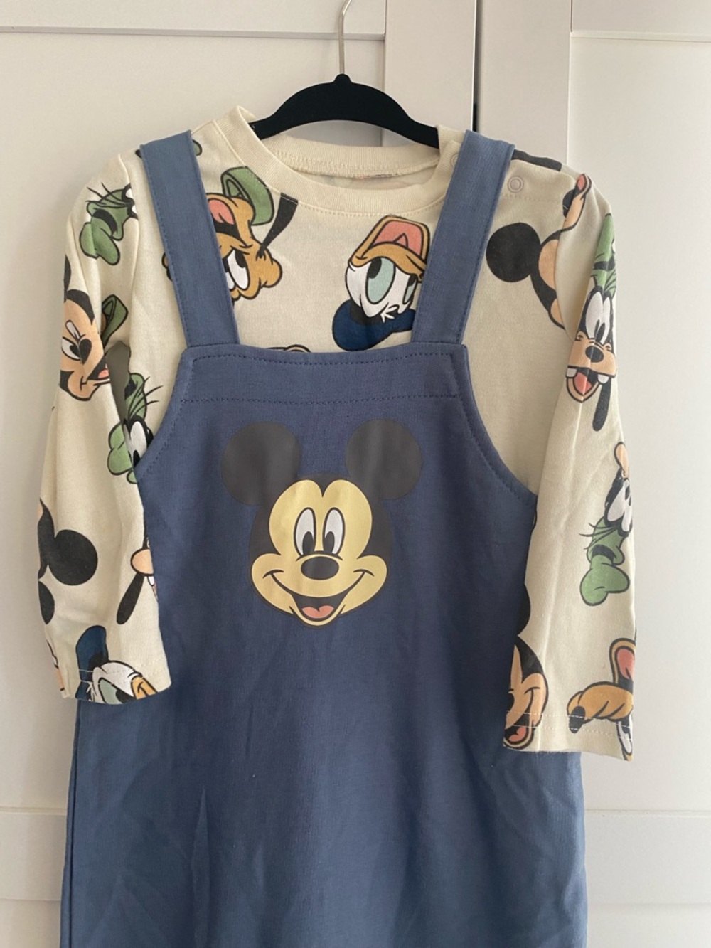 Mickey Mouse overall set